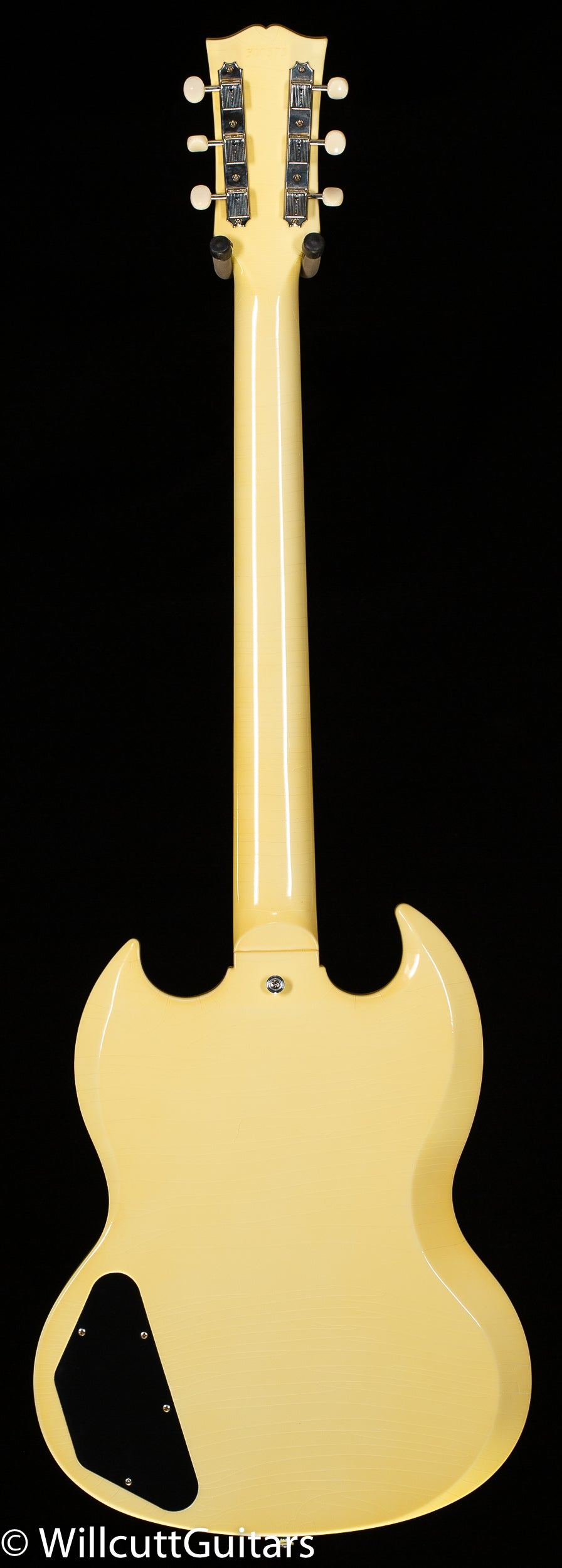 Gibson Custom Shop 1963 SG Special Murphy Lab Ultra Light Aged Classic White w/ Lightning Bar(373)