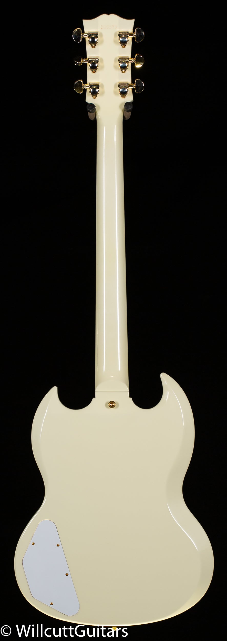 Gibson Custom Shop 1963 Les Paul SG Custom Reissue Maestro VOS Classic White (573)