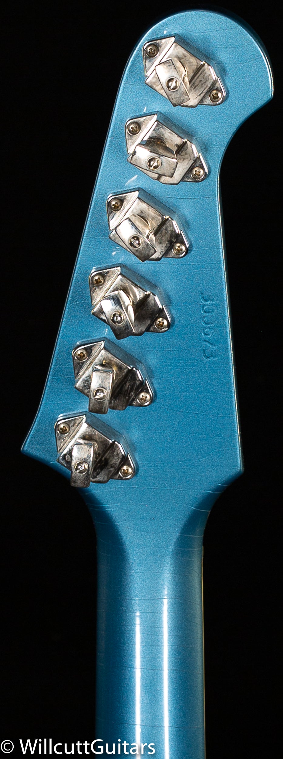 Gibson Custom Shop 1963 Firebird V Maestro Vibrola Murphy Lab Ultra Light Aged Pelham Blue (673)