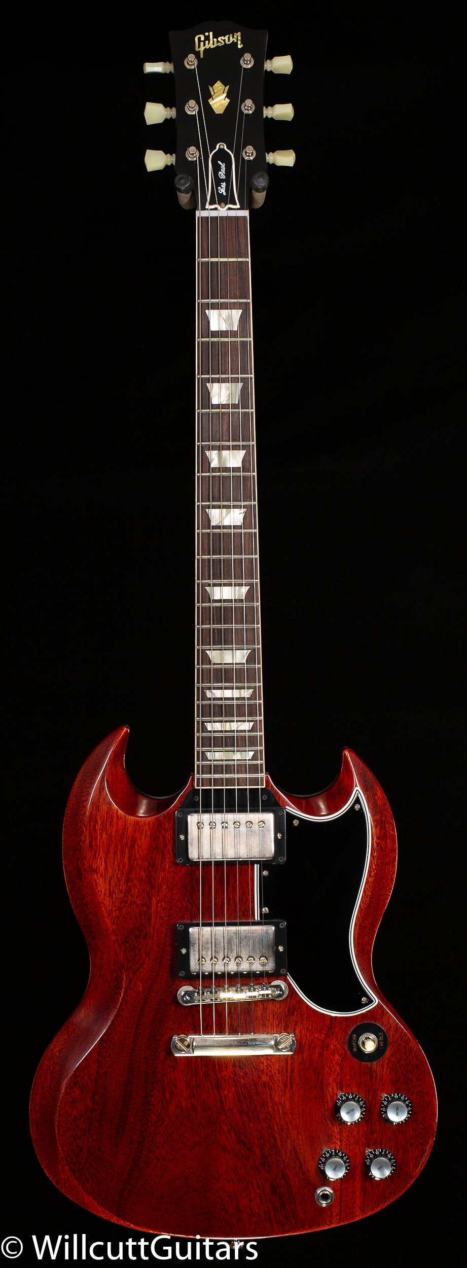 Gibson Custom Shop 1961 Les Paul SG Standard Reissue Stop-Bar VOS Cherry Red (771)