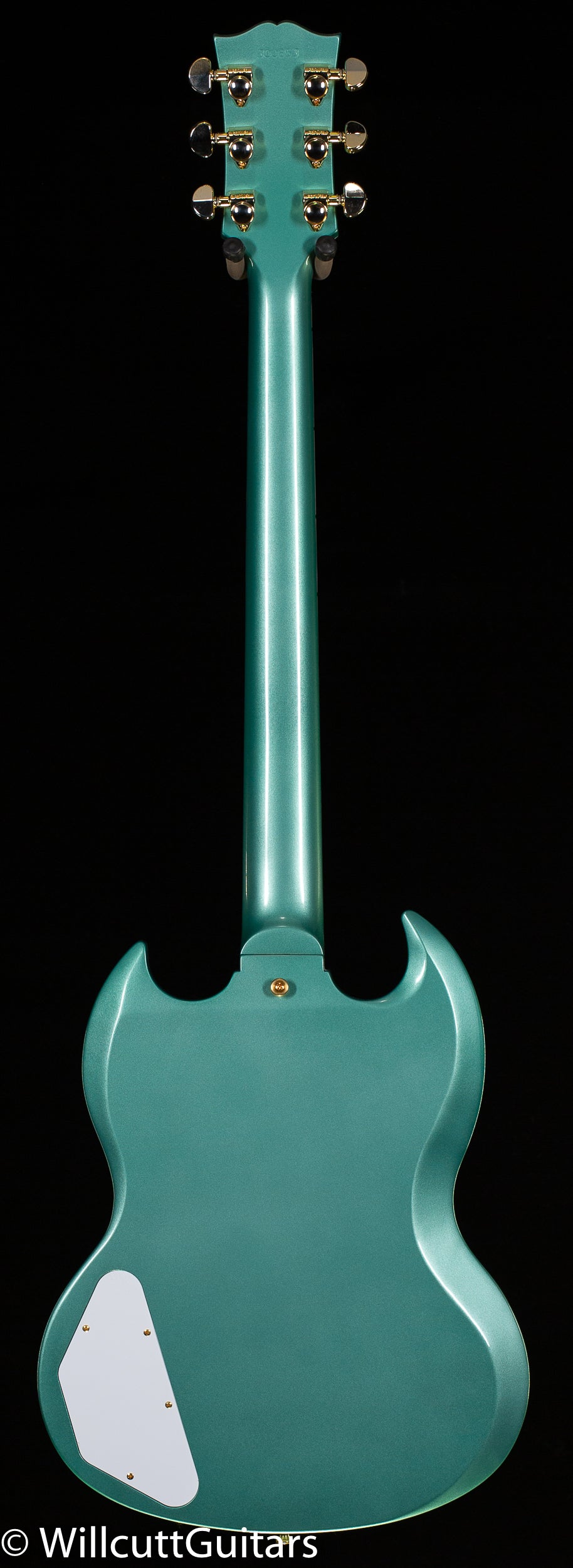 Gibson Custom Shop 1963 SG Custom Willcutt Exclusive Inverness Green Maestro VOS (853)