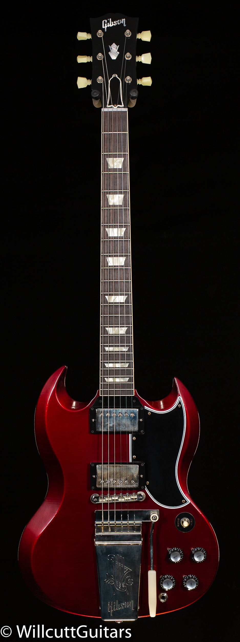 Gibson Custom Shop 1964 SG Murphy Ultra Light Aged Willcutt Exclusive Burgundy Mist (914)