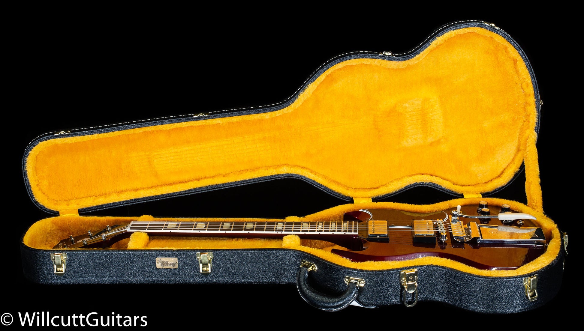 Gibson Custom Shop 1964 SG Murphy Ultra Light Aged Willcutt Exclusive Burgundy Mist (914)