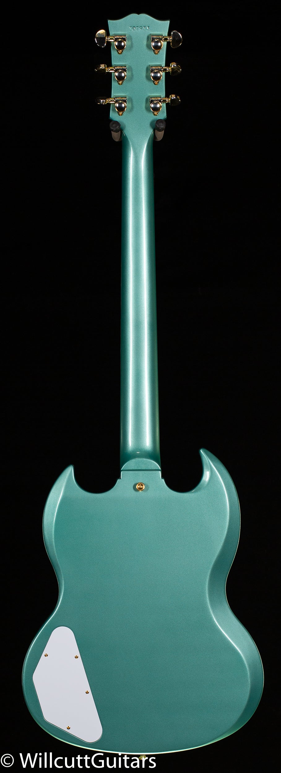 Gibson Custom Shop 1963 SG Custom Willcutt Exclusive Inverness Green Maestro VOS (933)