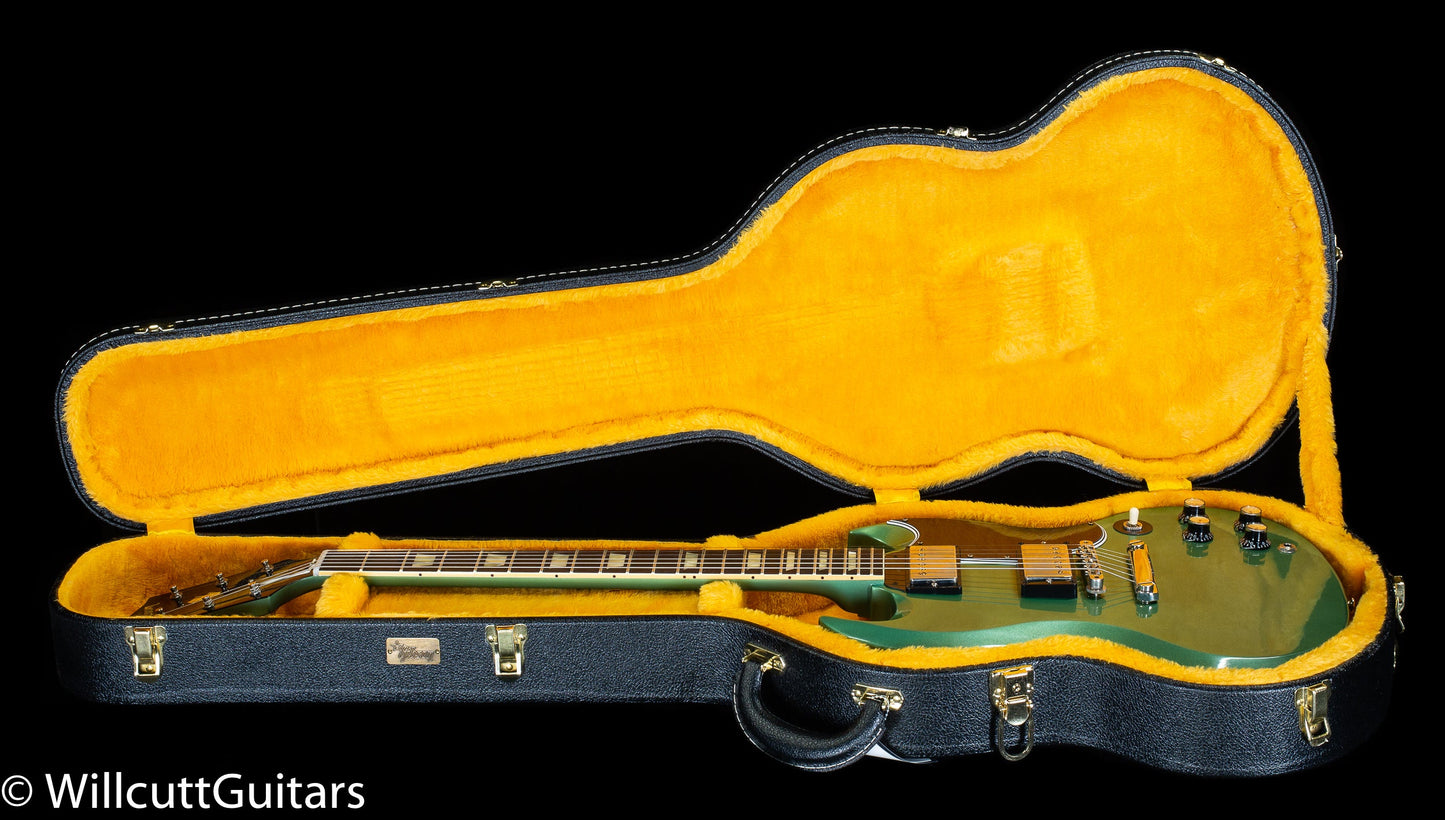 Gibson Custom Shop 1961 SG Standard Willcutt Exclusive Inverness Green Stop Bar VOS (981)