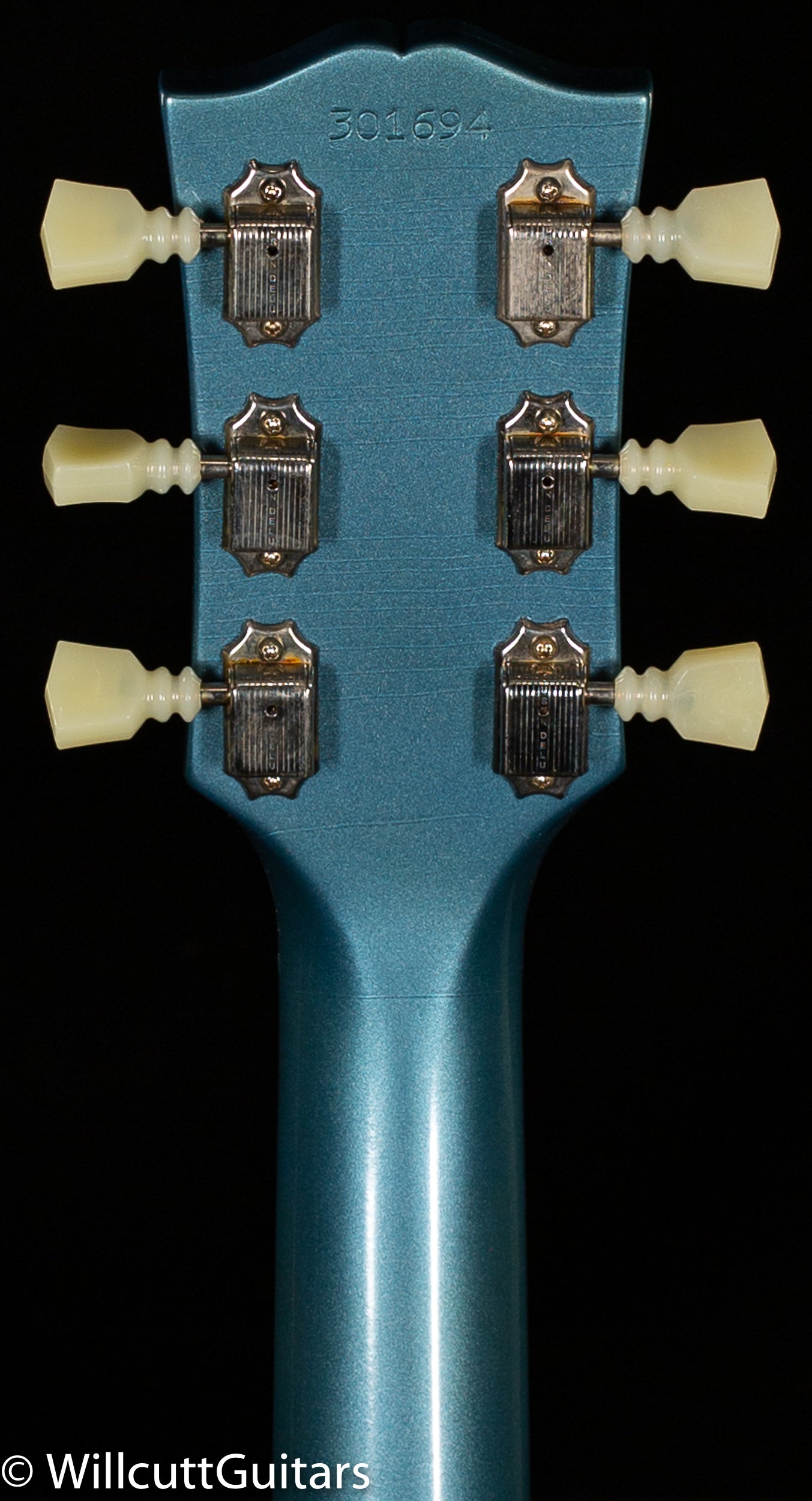 Gibson Custom Shop 1964 SG Standard Reissue Maestro Pelham Blue Ultra Light Aged Murphy Lab (694)