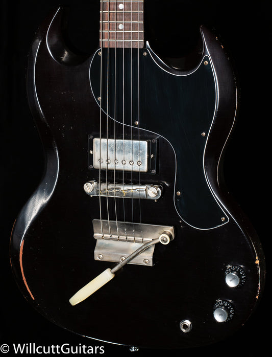 Gibson 1963 SG Junior Humbucker Short Maestro Murphy Lab Light Aged Oxblood (303)
