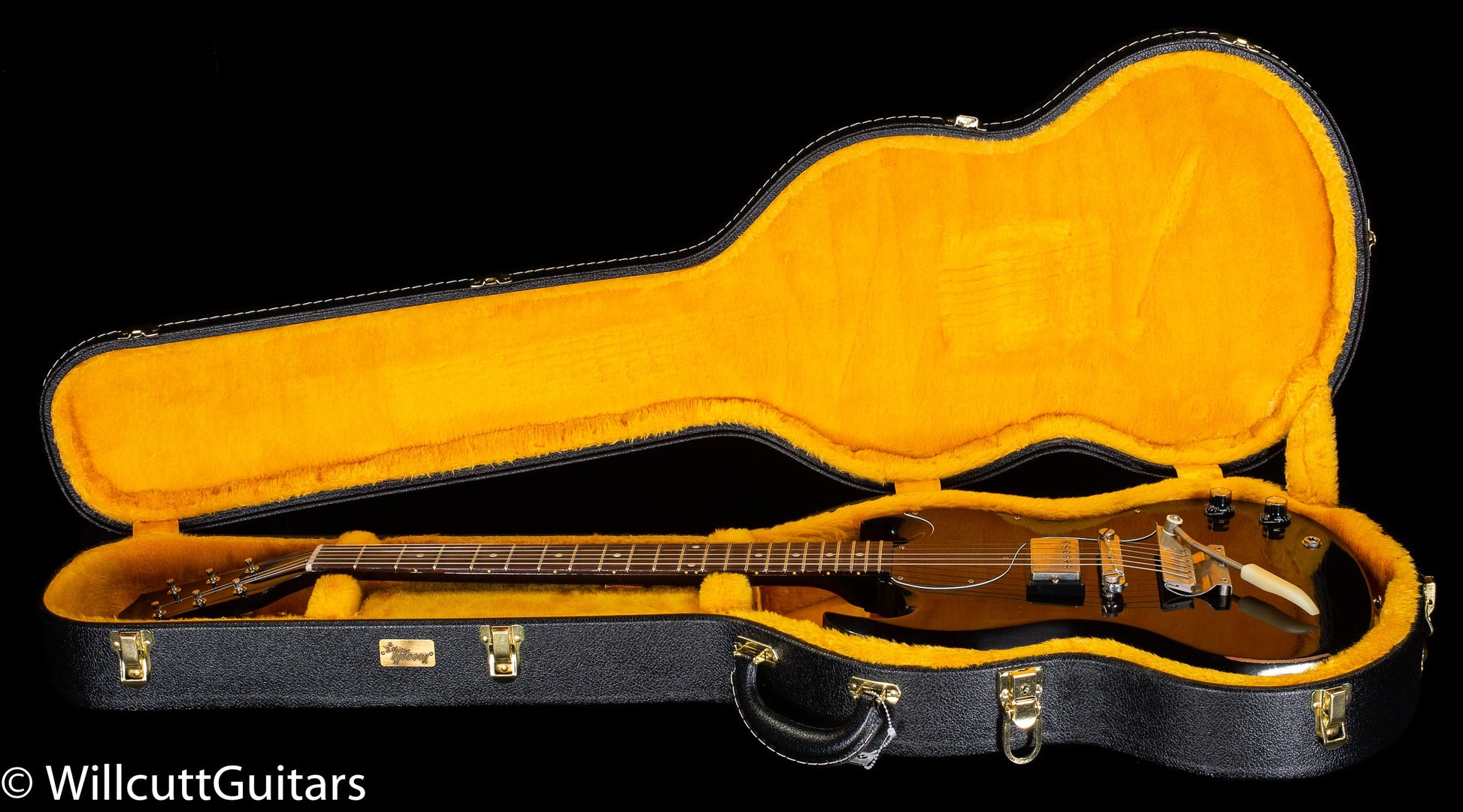 Gibson 1963 SG Junior Humbucker Short Maestro Murphy Lab Light Aged Oxblood (303)