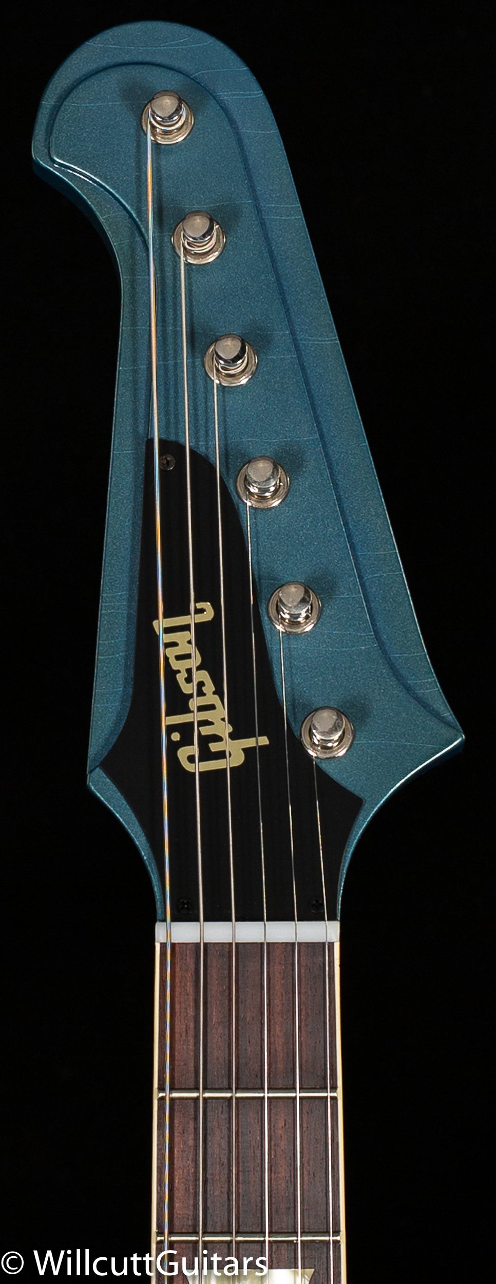 Gibson Custom Shop 1963 Firebird V Maestro Vibrola Murphy Lab Ultra Light Aged Pelham Blue (473)