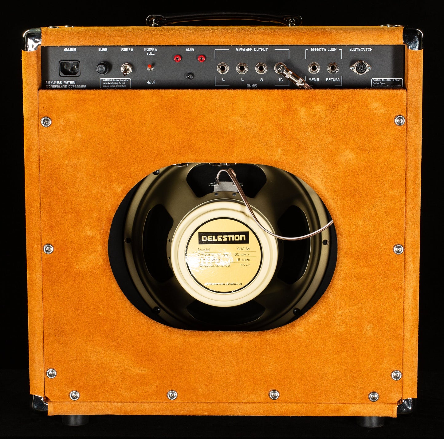 Amplified Nation Wonderland Overdrive 50w 1x12 Combo Golden Brown (304)