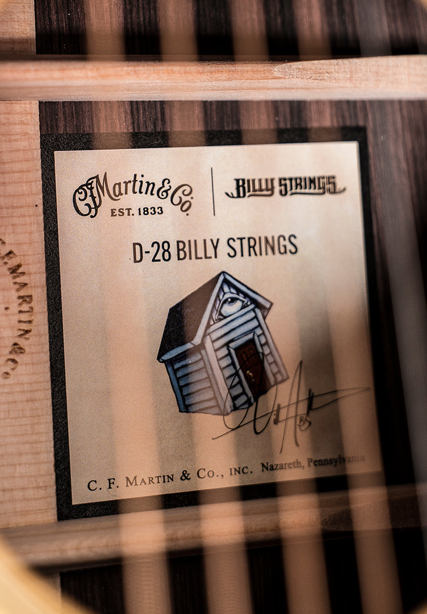 New for 2025 D-28 Billy Strings