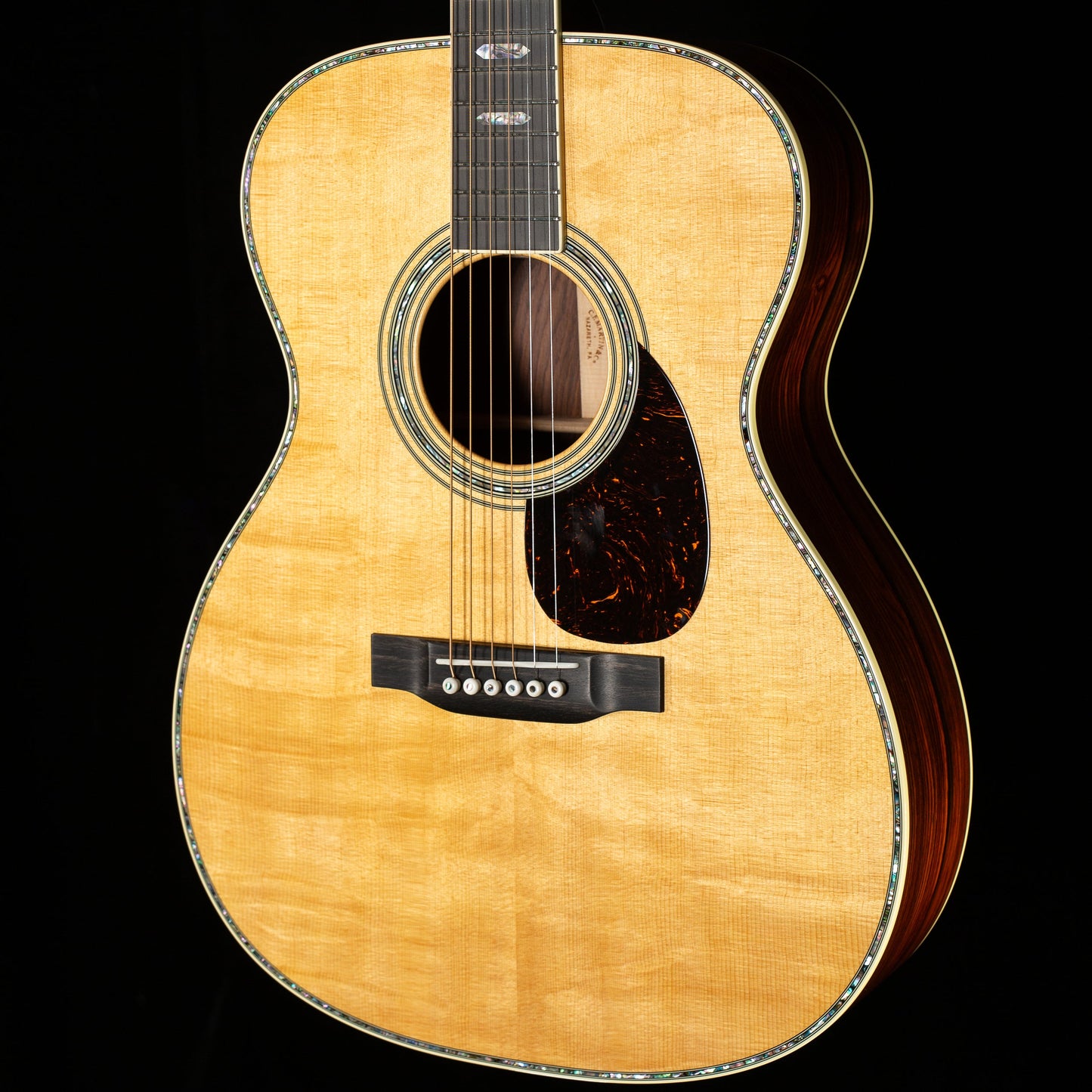 Martin Custom Shop Willcutt Exclusive OM 41 Style Bearclaw Sitka Spruce/Guatemalan Rosewood (296)