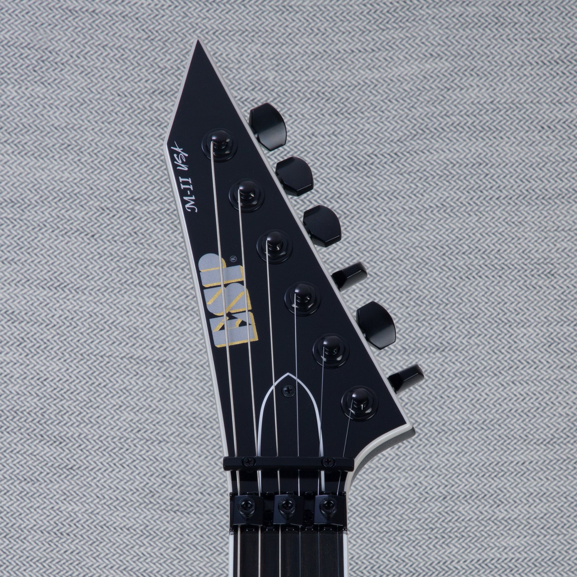 ESP USA M-II NTB FR Electric Guitar - Black - #US24465