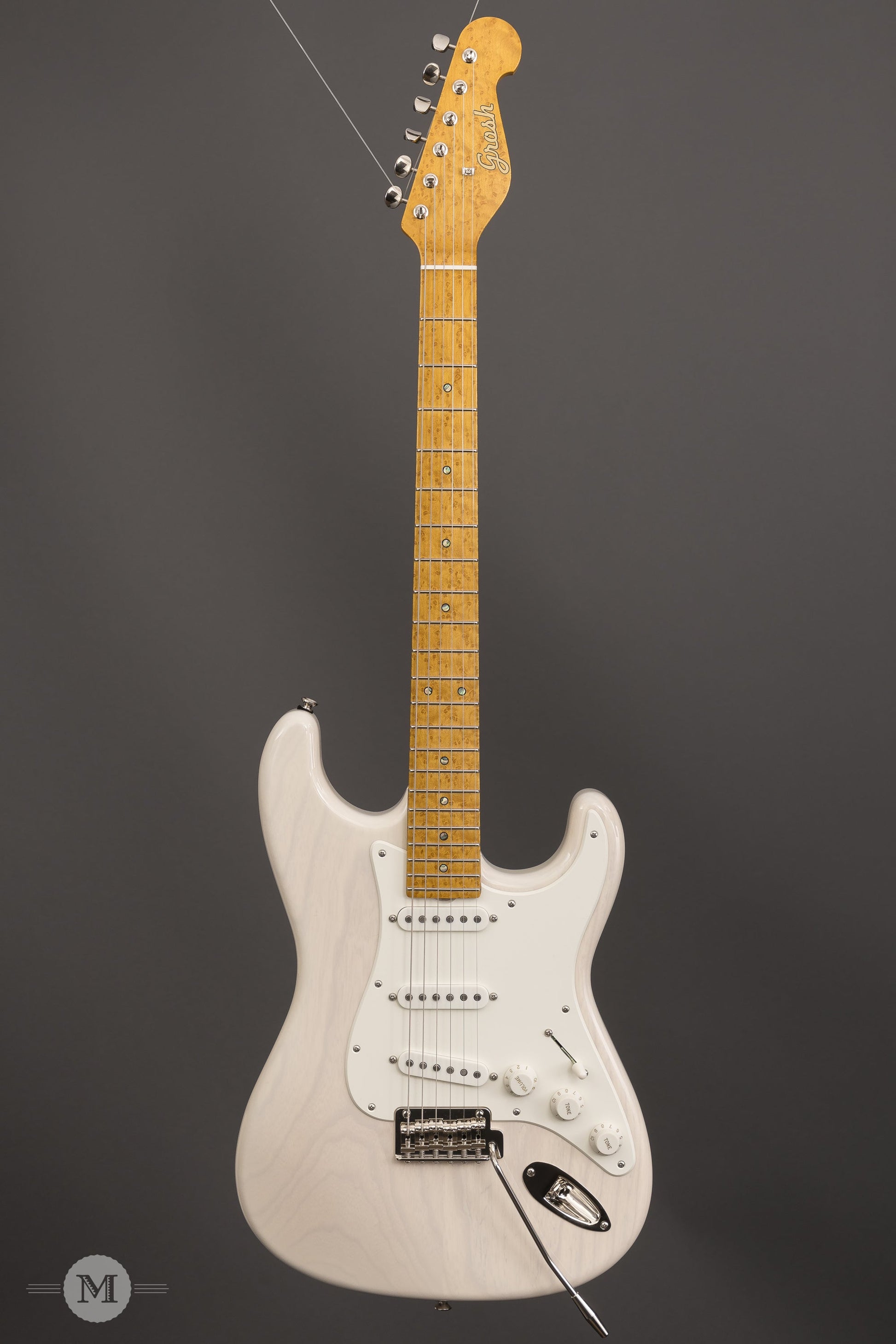 Don Grosh Electric Guitars - 30th Anniversary NOS Retro - Aged Mary Kay White