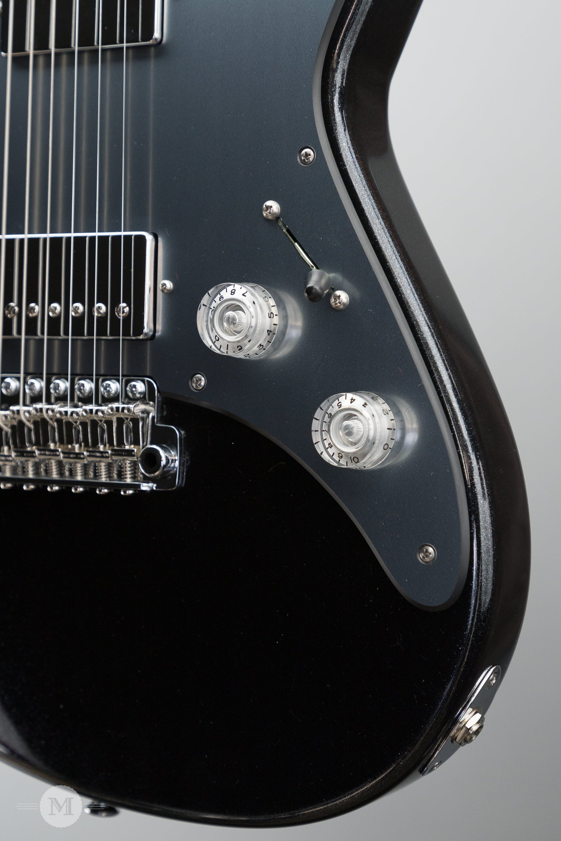 Don Grosh Electric Guitars - ElectraJet Custom - Black Mini Sparkle - 30th Anniversary