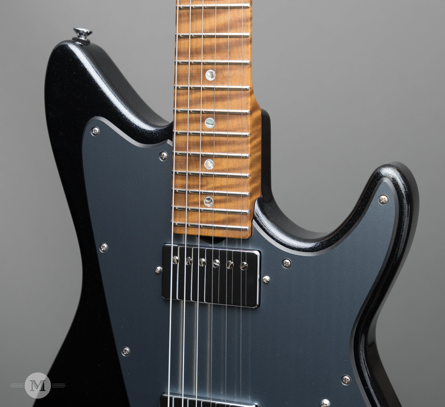 Don Grosh Electric Guitars - ElectraJet Custom - Black Mini Sparkle - 30th Anniversary