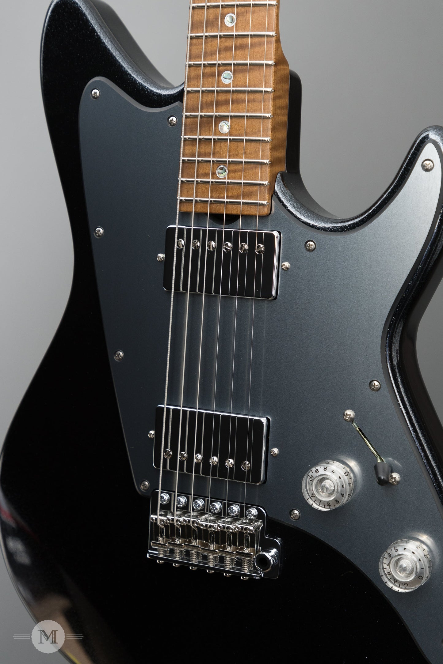 Don Grosh Electric Guitars - ElectraJet Custom - Black Mini Sparkle - 30th Anniversary