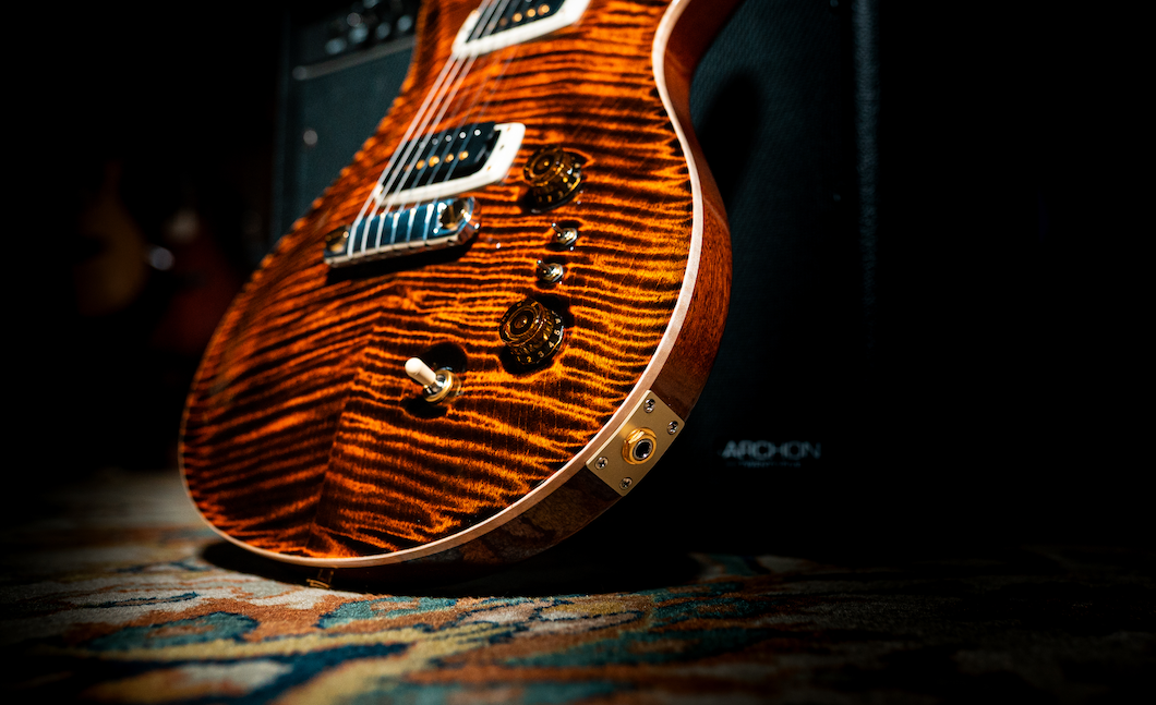 PRS Paul's Guitar 10-Top Electric Guitar - Orange Tiger