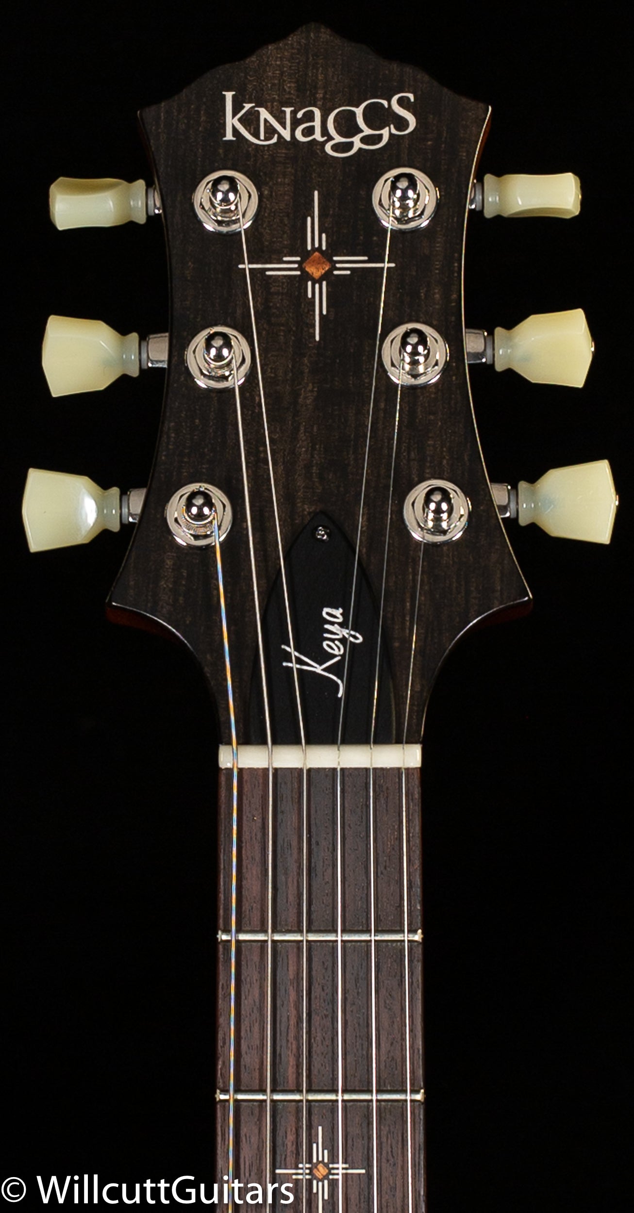 Knaggs Influence Keya Natural Spalt Maple top (313)