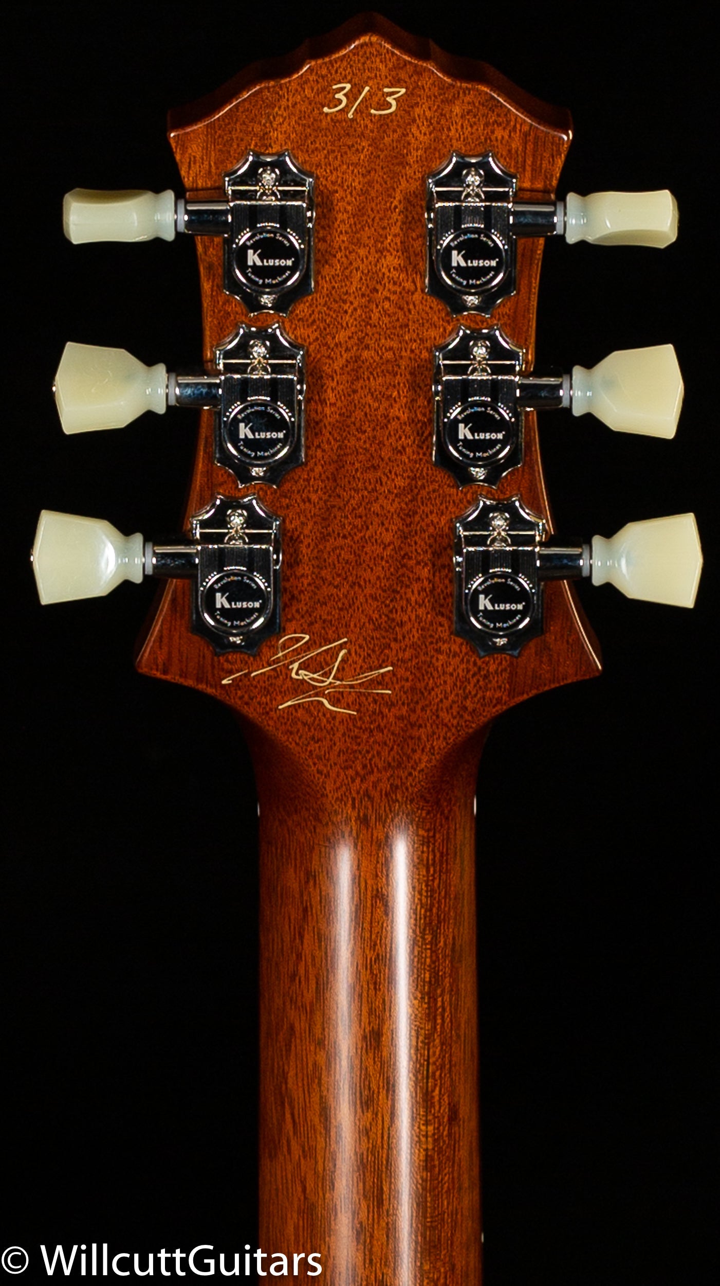 Knaggs Influence Keya Natural Spalt Maple top (313)
