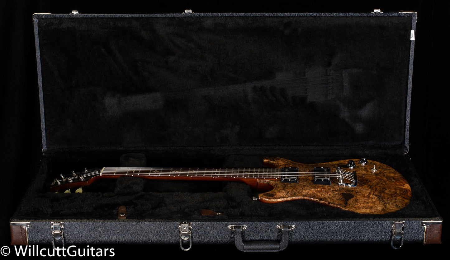Knaggs Influence Keya Natural Spalt Maple top (313)
