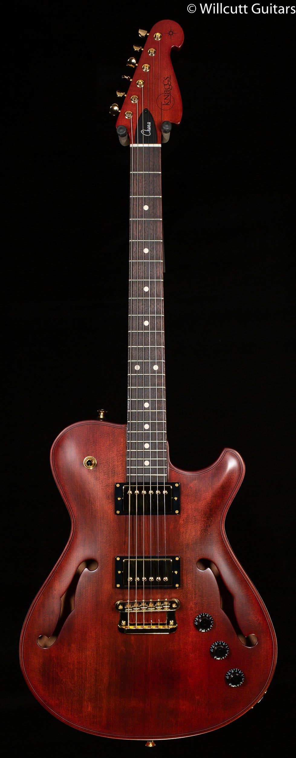 Knaggs Influence Chena Satin Old Red Violin (314)