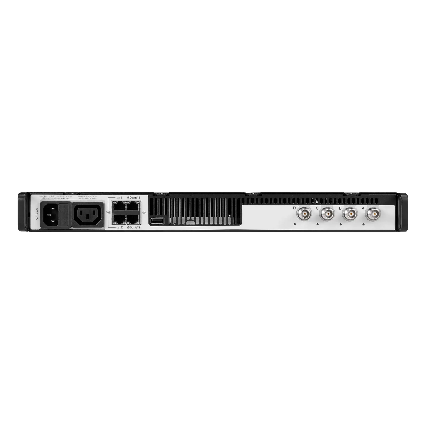 Shure ANX4 Scalable Wireless Receiver for Axient Digital and ULX-D Systems