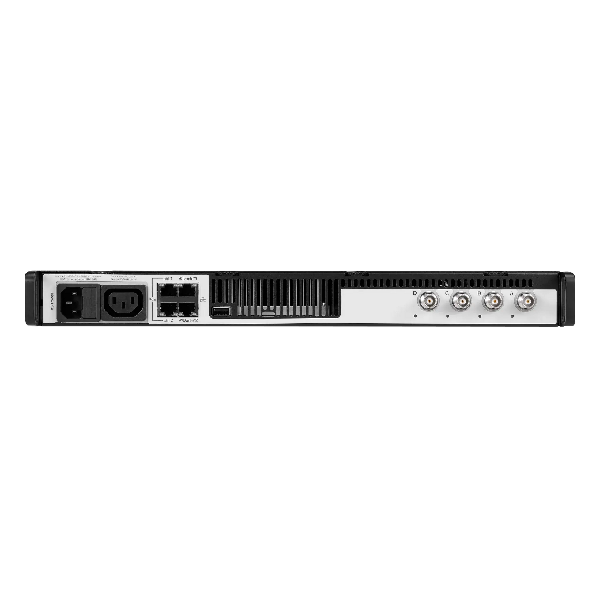 Shure ANX4 Scalable Wireless Receiver for Axient Digital and ULX-D Systems