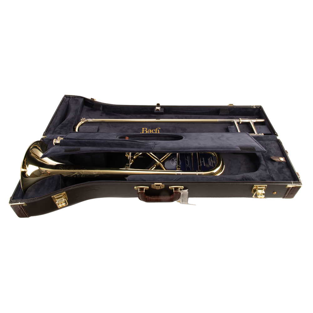 Bach A47X Tenor Trombone with F-Attachment - Clear Lacquered