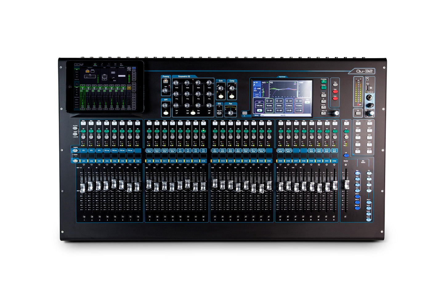 Allen & Heath QU-32C 32 Channel Digital Mixer - Chrome Edition