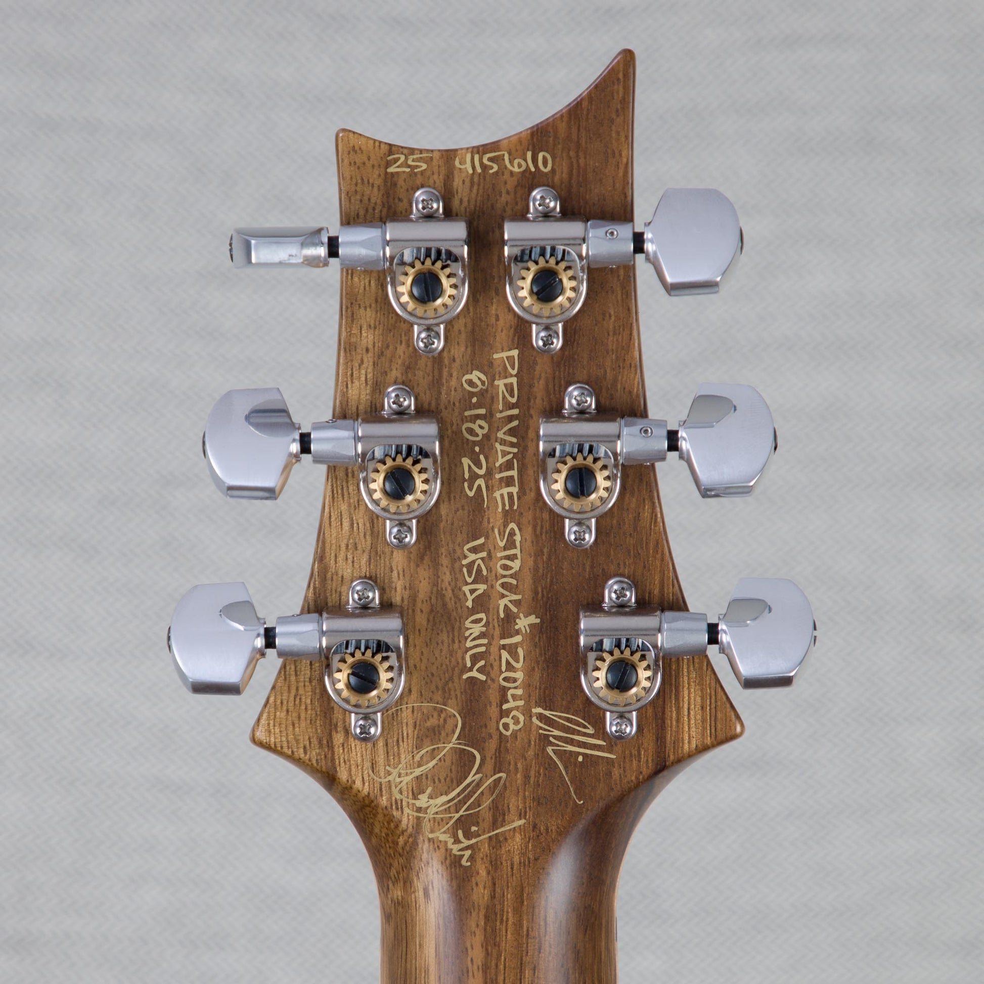 PRS Private Stock McCarty 594 Buck-Eye Burl/Azure Blue Resin Electric Guitar - #250415610