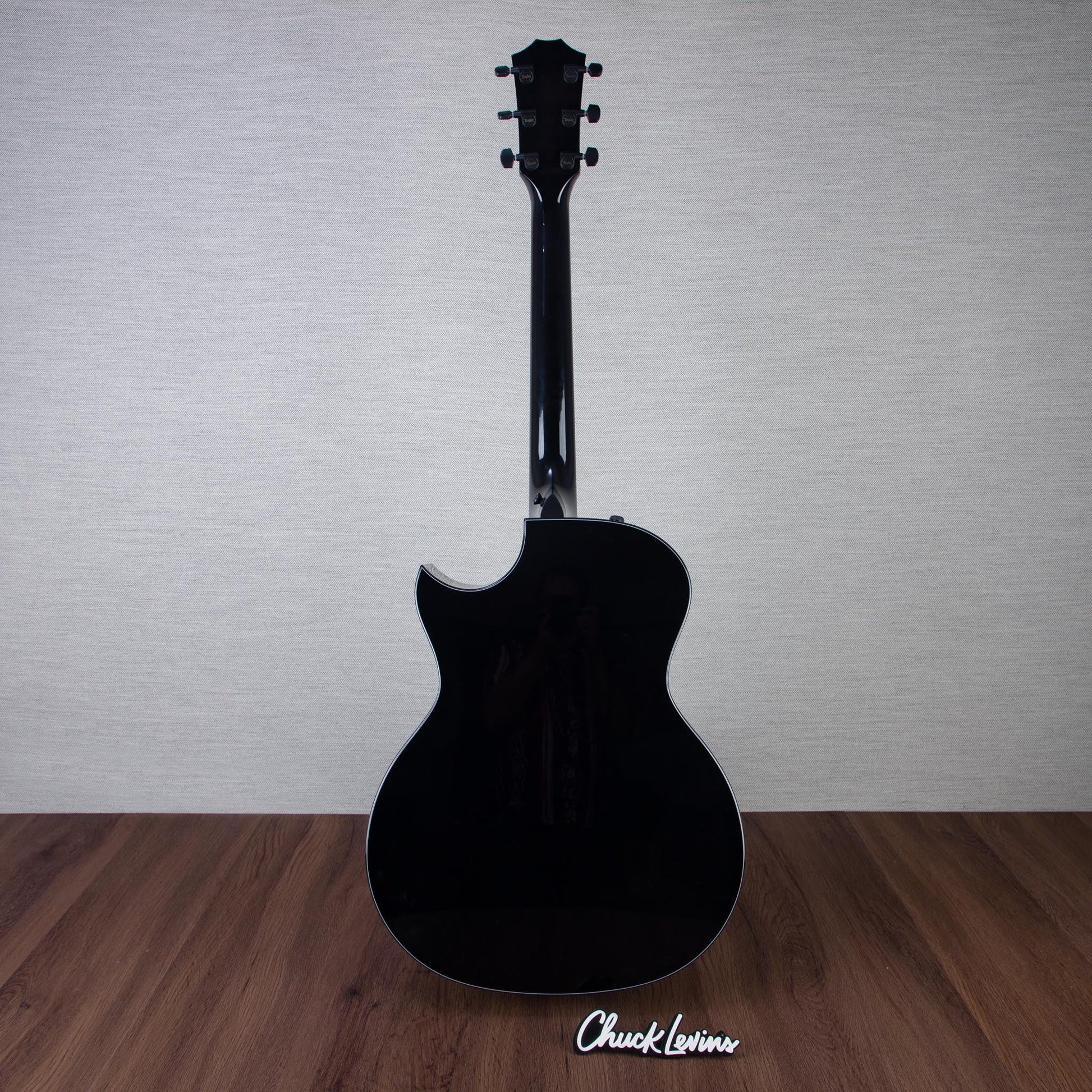 Taylor NAMM 2025 Custom #34 Hot Rod 3.0 C14ce Big Leaf Maple/Sitka Spruce Acoustic Electric Guitar - Black - #1202285098