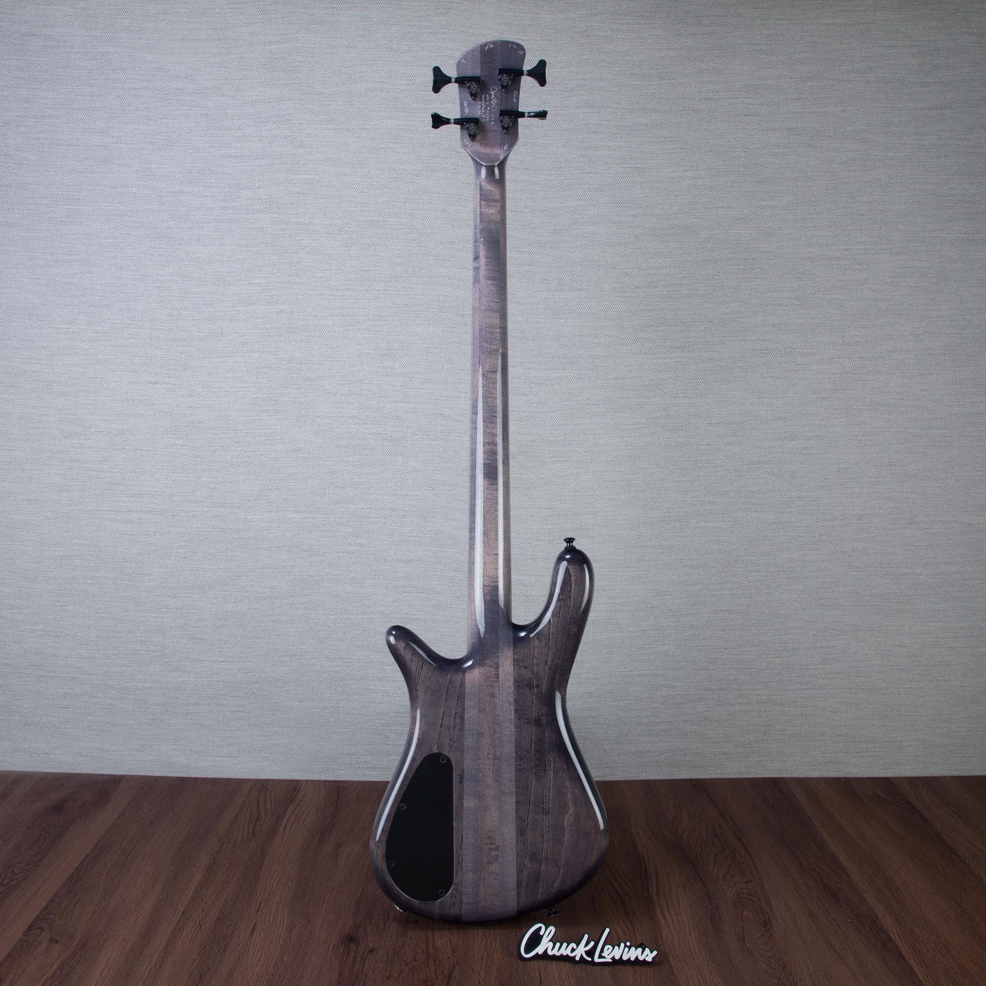 Spector USA Custom NS-2 Electric Bass Guitar - Roswell Grey - CHUCKSLUSIVE - #2228