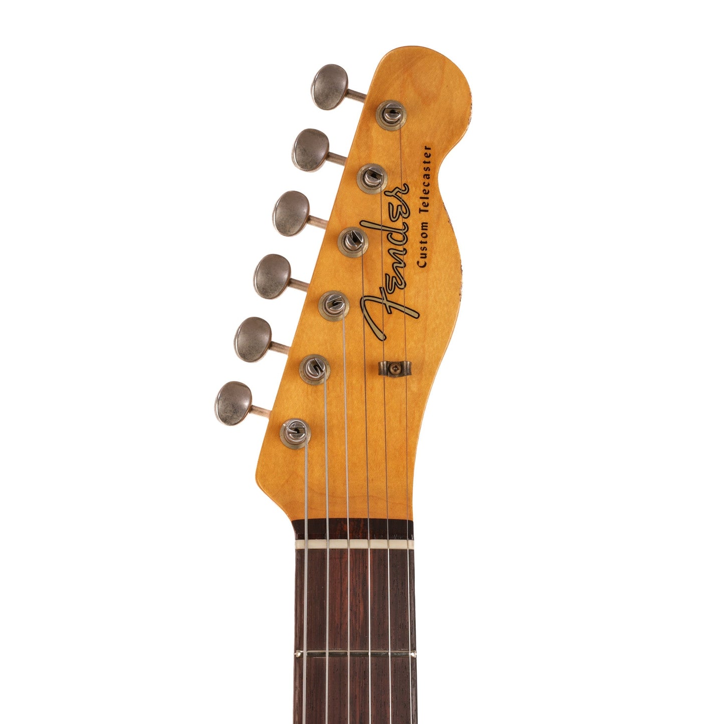 Fender Custom Shop 1962 Telecaster Custom Heavy Relic Guitar - Aged Vintage White - CHUCKSCLUSIVE - #R122567