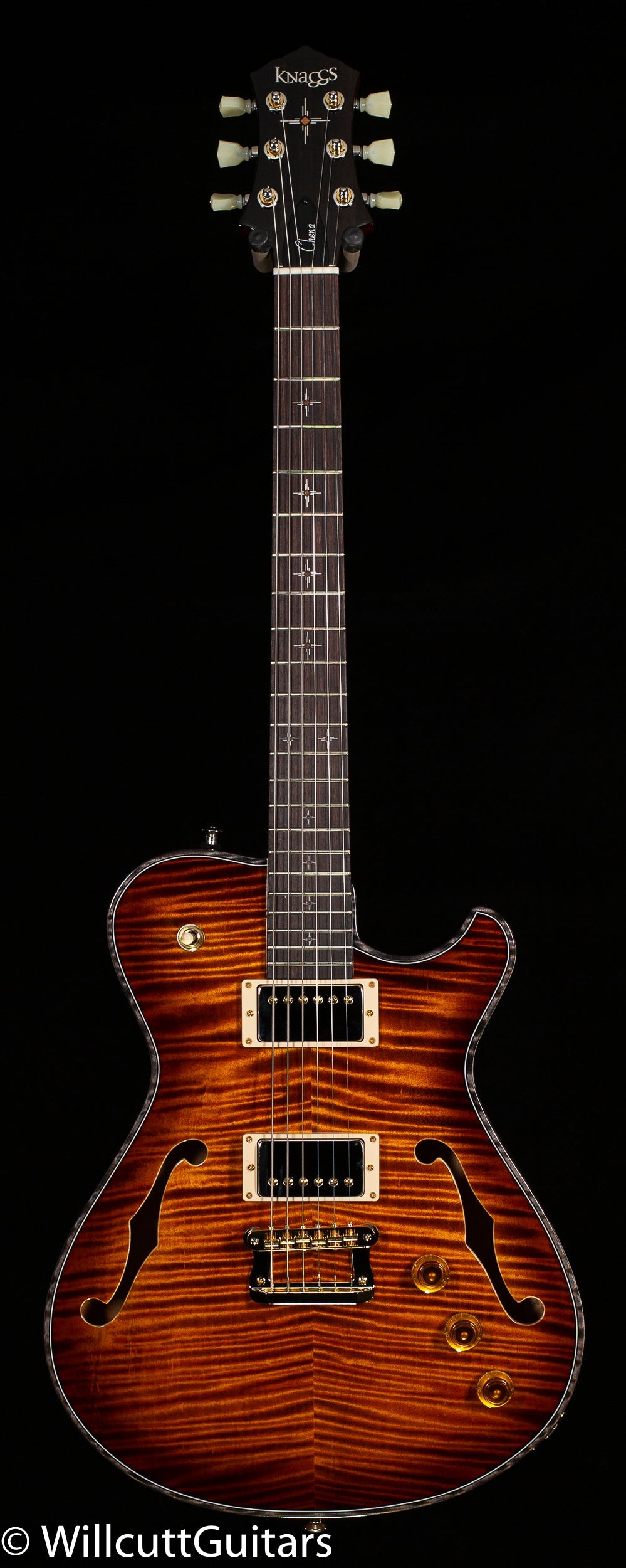 Knaggs Influence Chena Aged Scotch w/Onyx binding (332)
