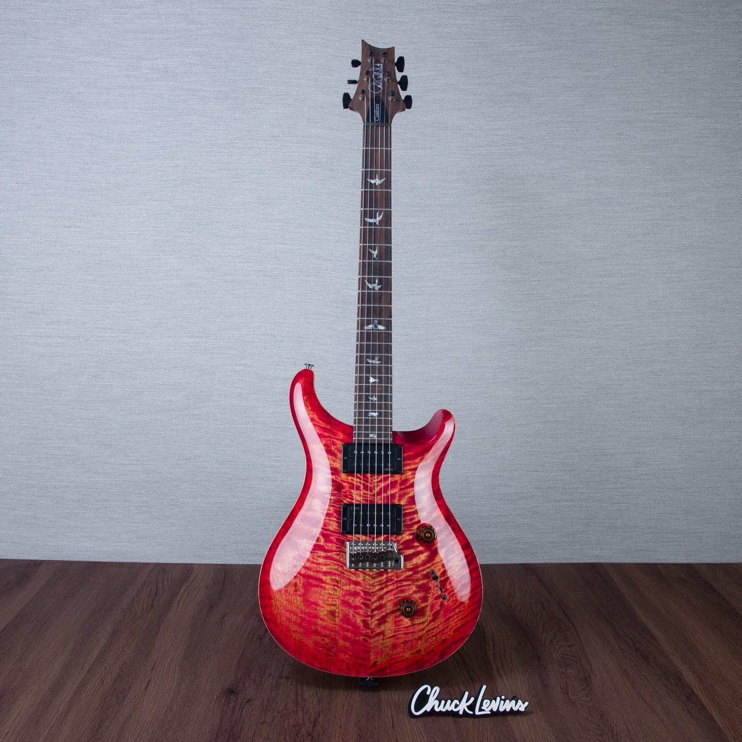 PRS Custom 24 Mango/Ziricote Electric Guitar - Blood Orange - #0422098