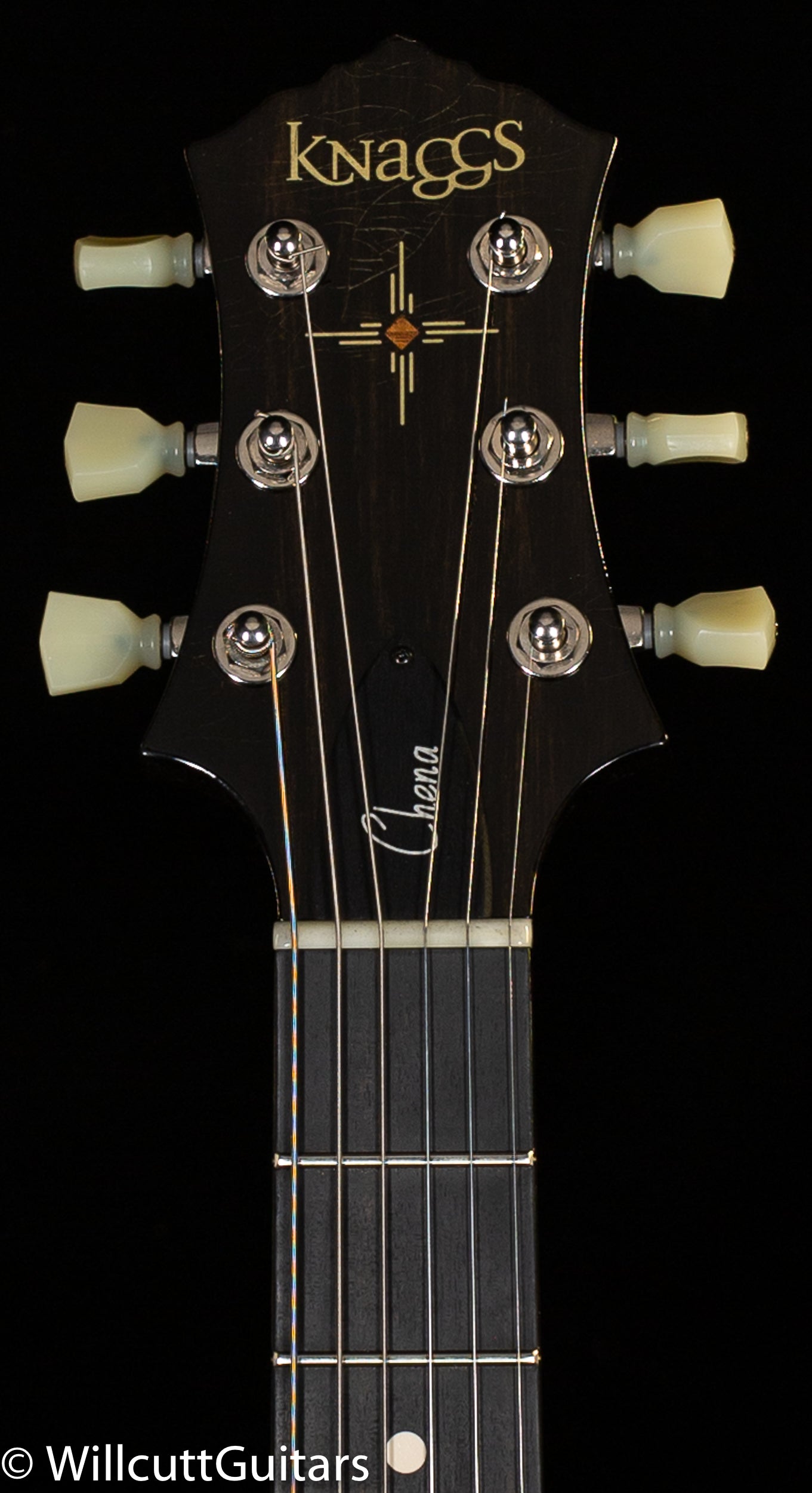 Knaggs Influence Chena Spruce Top Old Black Violin (335)
