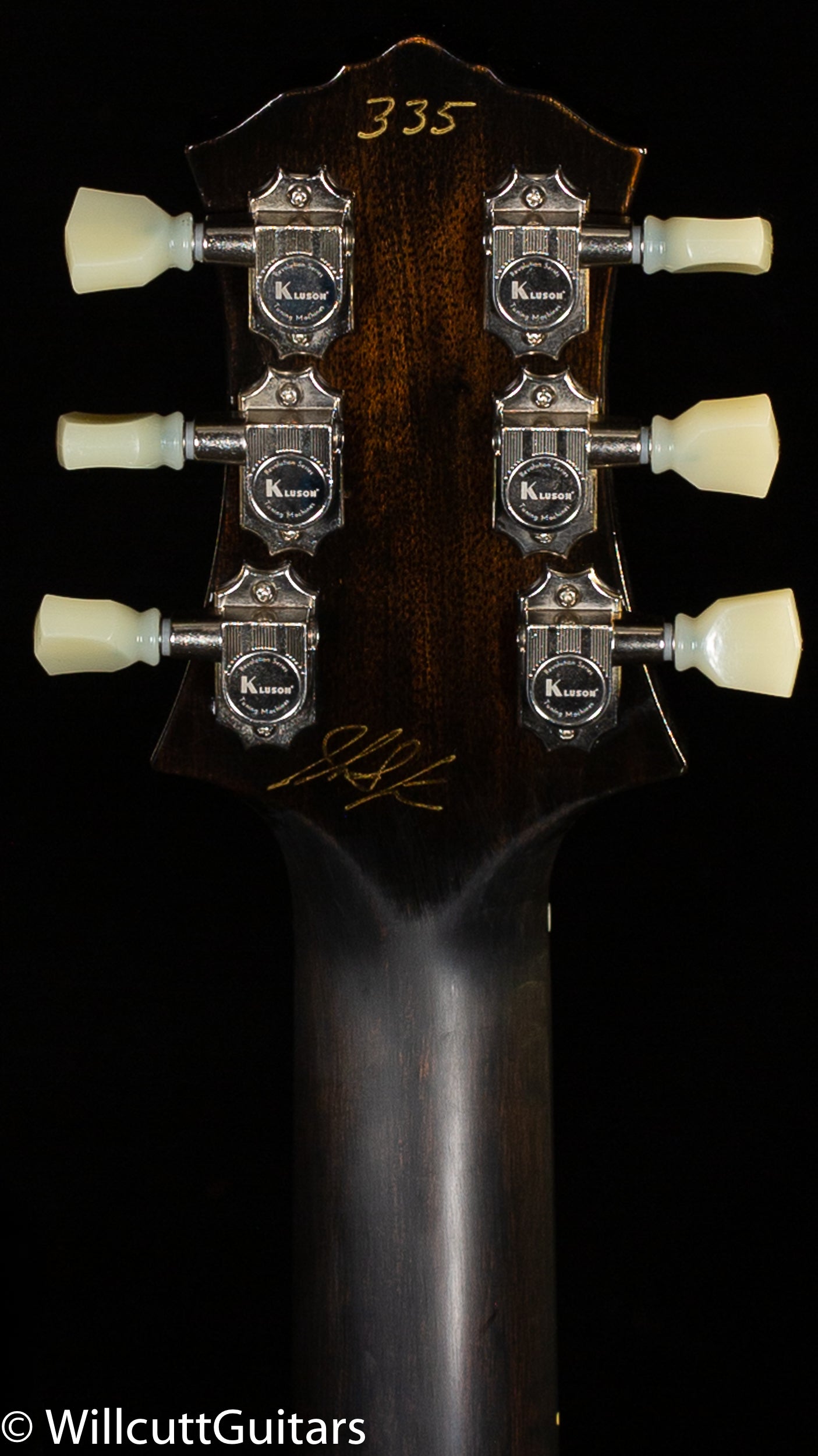 Knaggs Influence Chena Spruce Top Old Black Violin (335)