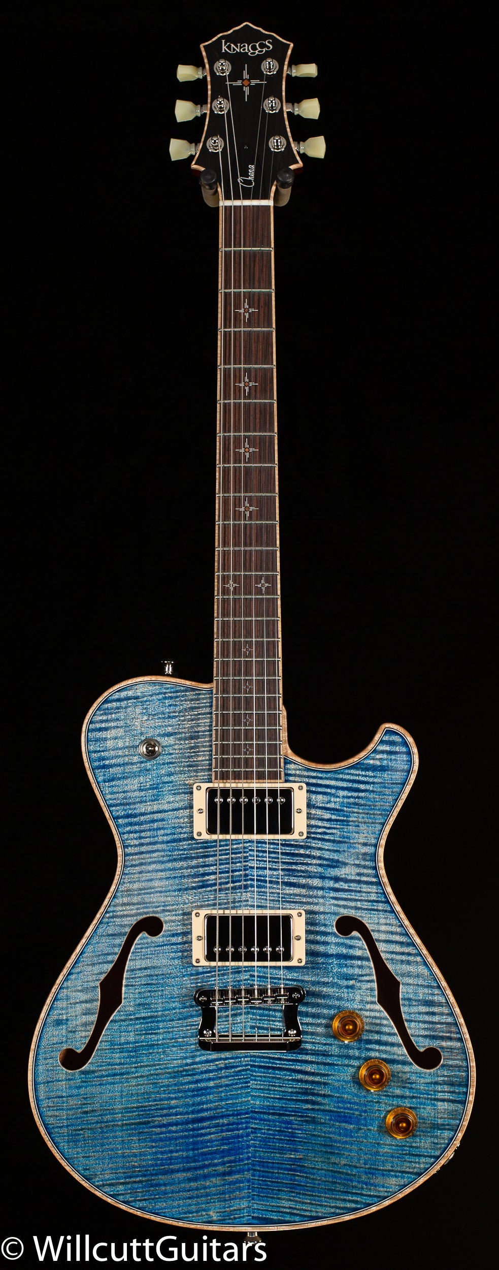 Knaggs Influence Chena Faded Blue Jean T1 Top (336)
