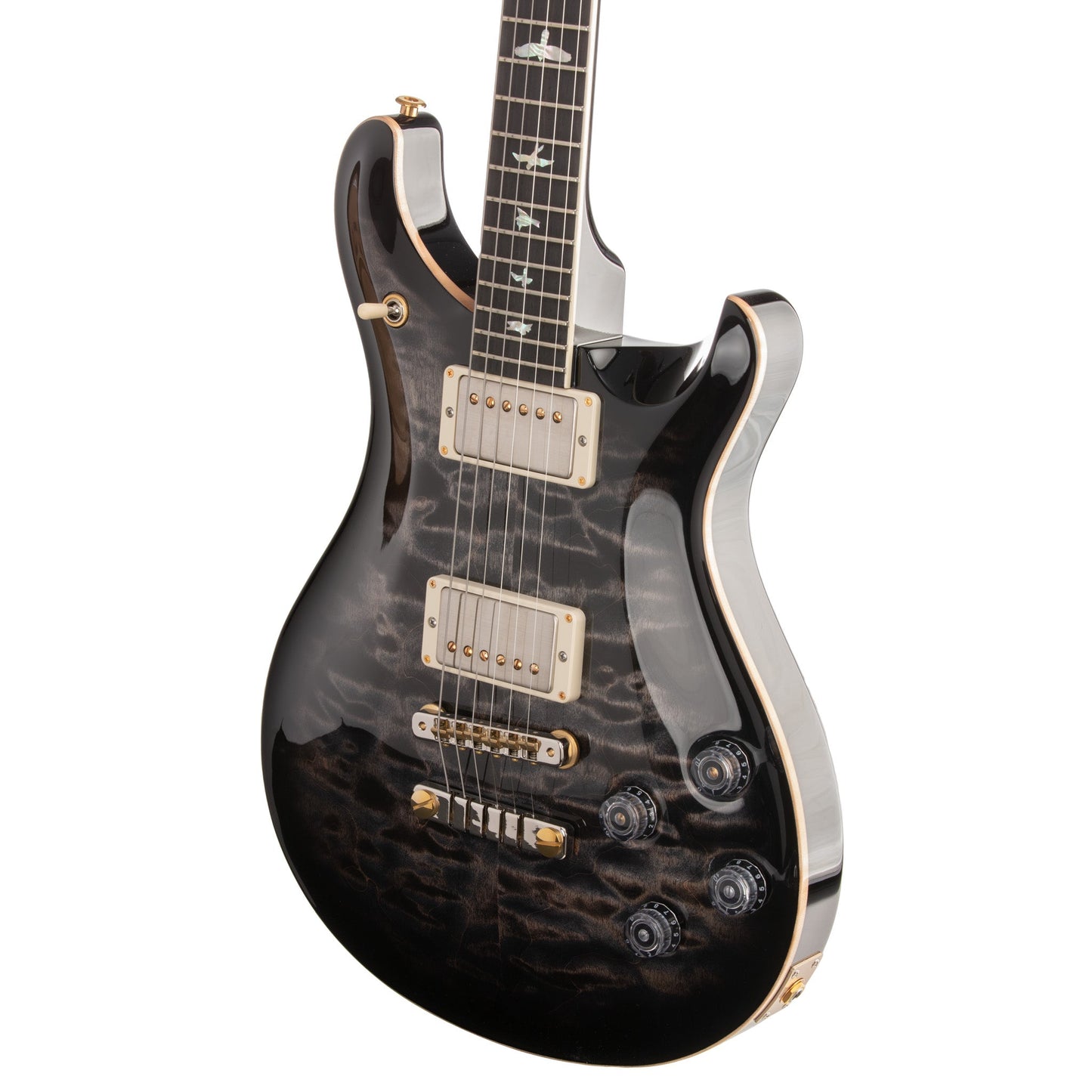 PRS McCarty 594 Quilt 10-Top Electric Guitar - Charcoal Burst Custom Color