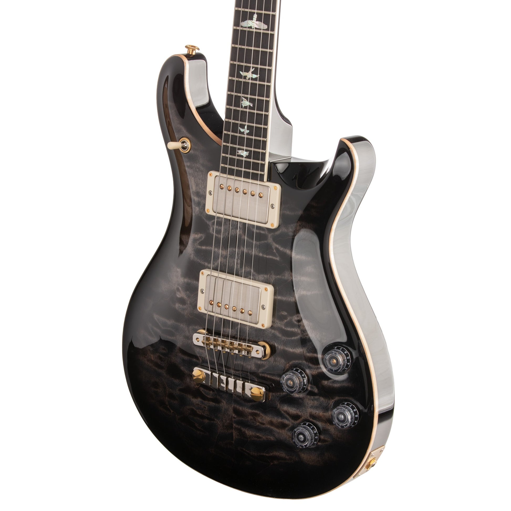 PRS McCarty 594 Quilt 10-Top Electric Guitar - Charcoal Burst Custom Color