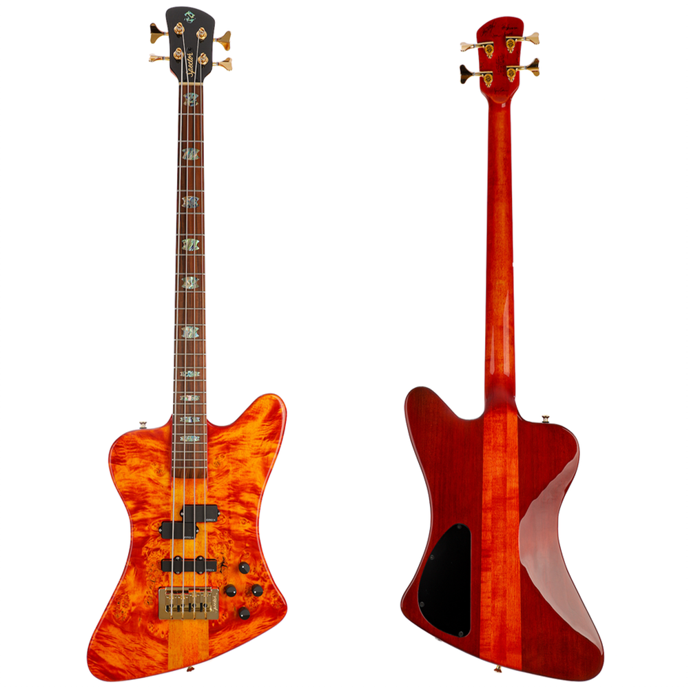 Spector X Series USA Custom NS-2X Bass Guitar - Solar Flare