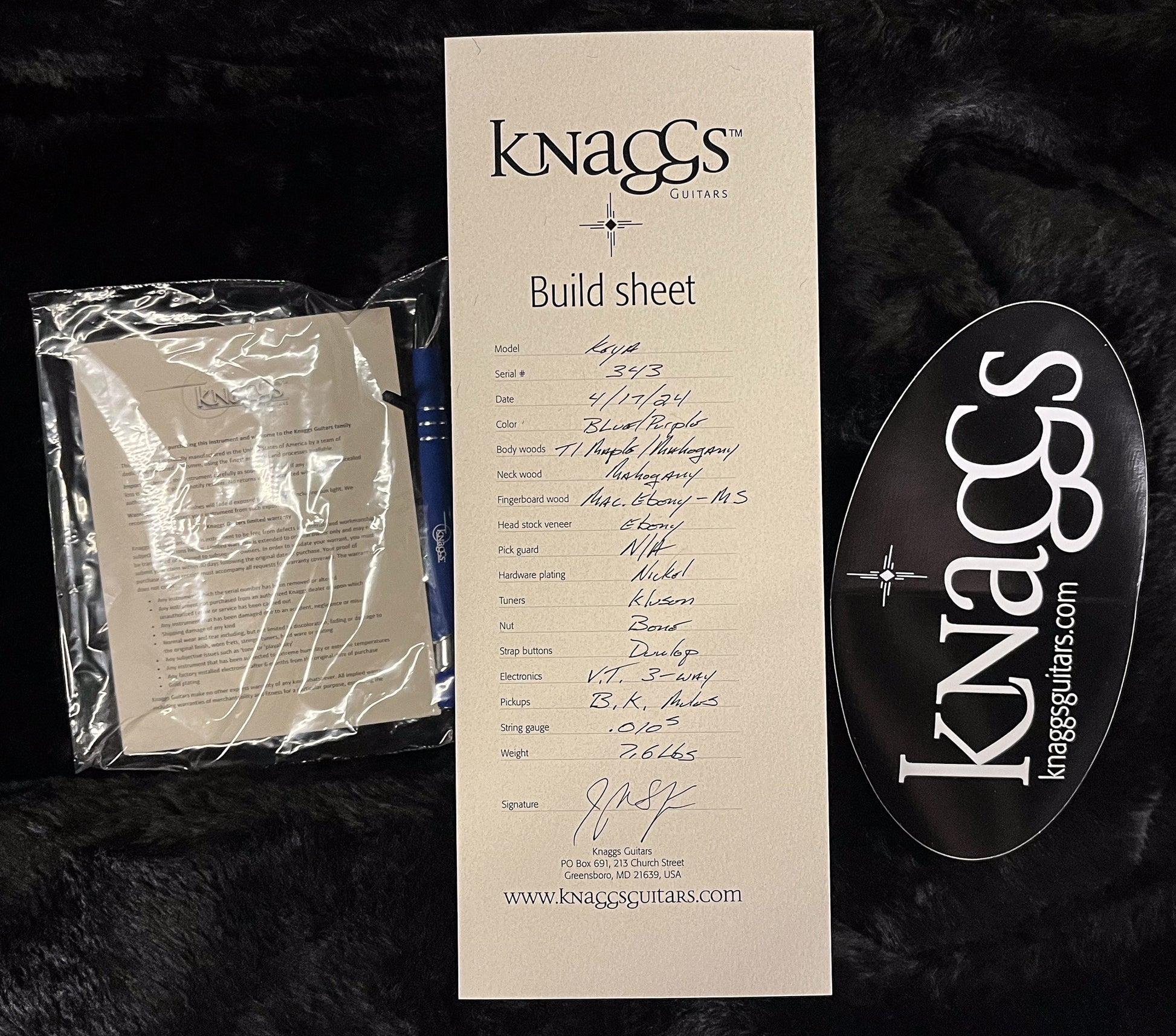 Knaggs Influence Keya Blue-Purple Tier 1 Top (343)