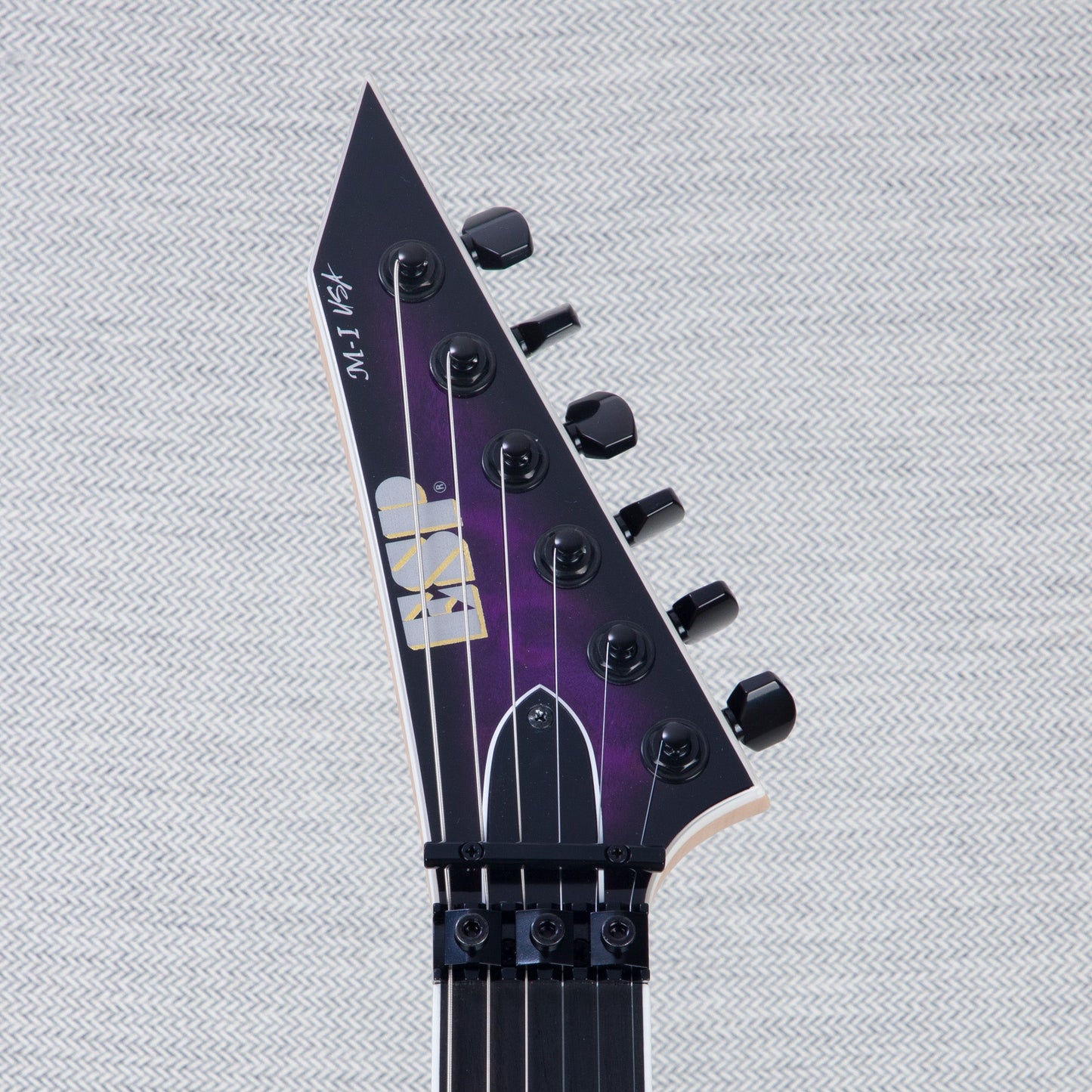 ESP USA M-1 DX Electric Guitar - Dark Purple Sunburst - #US24212 - Mint, Open Box