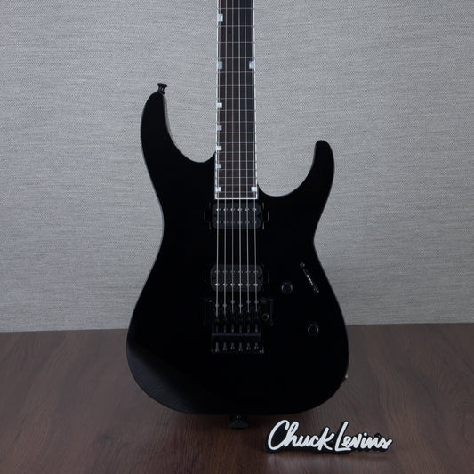 ESP USA M-II NTB FR Electric Guitar - Black - #US24465