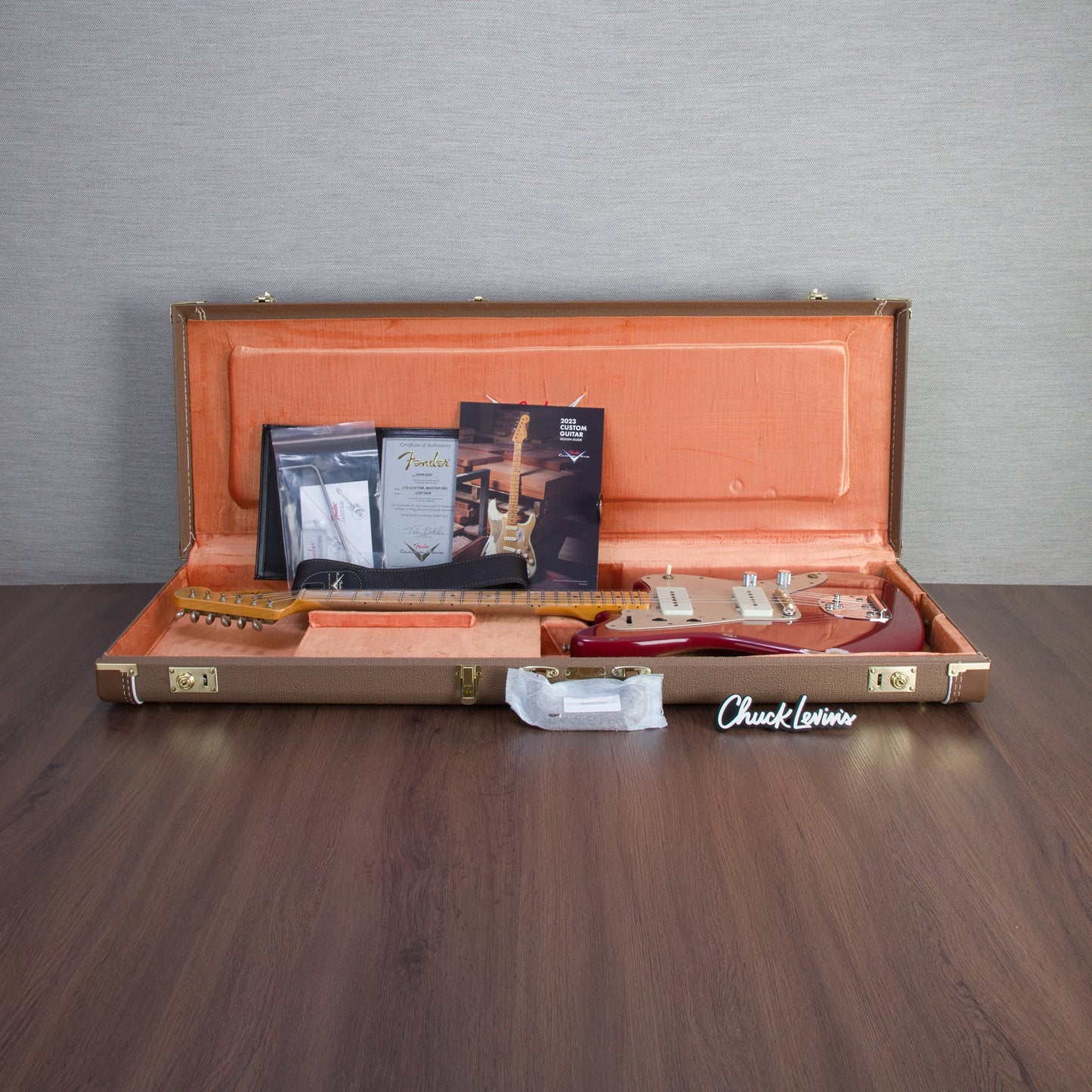 Fender Custom Shop Limited Edition Jazzmaster Relic - Cimarron Red