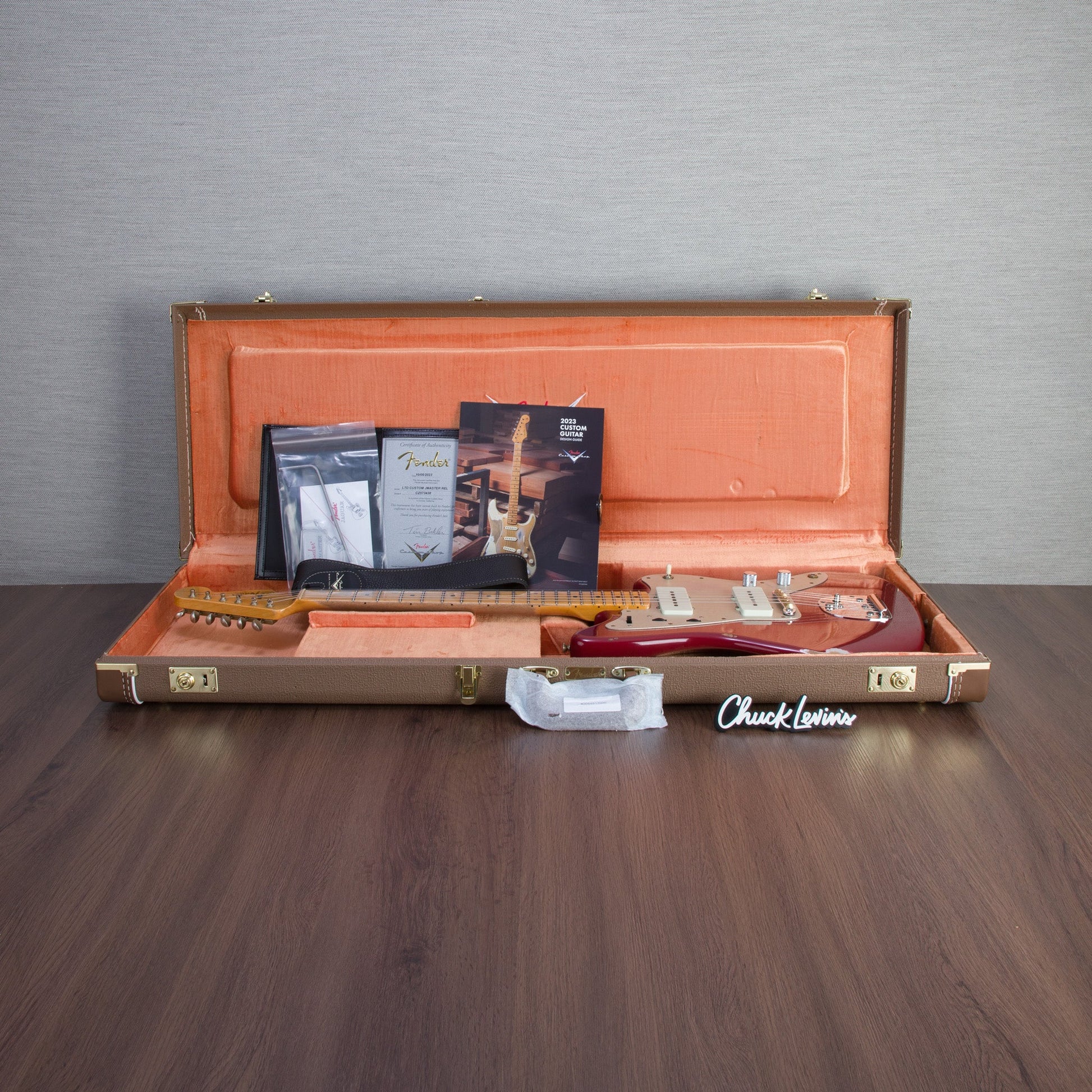 Fender Custom Shop Limited Edition Jazzmaster Relic - Cimarron Red