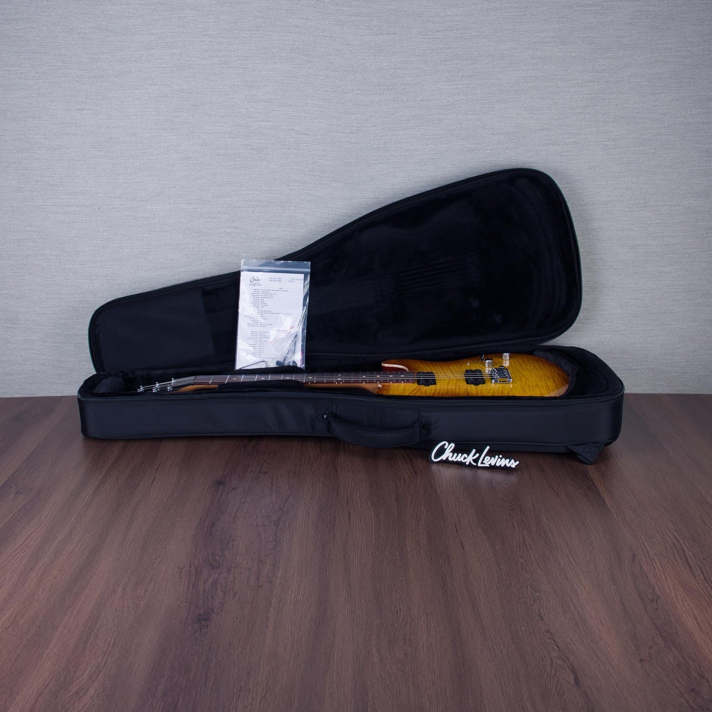 Suhr Oso Short Scale Electric Guitar - Tea Burst - #89440