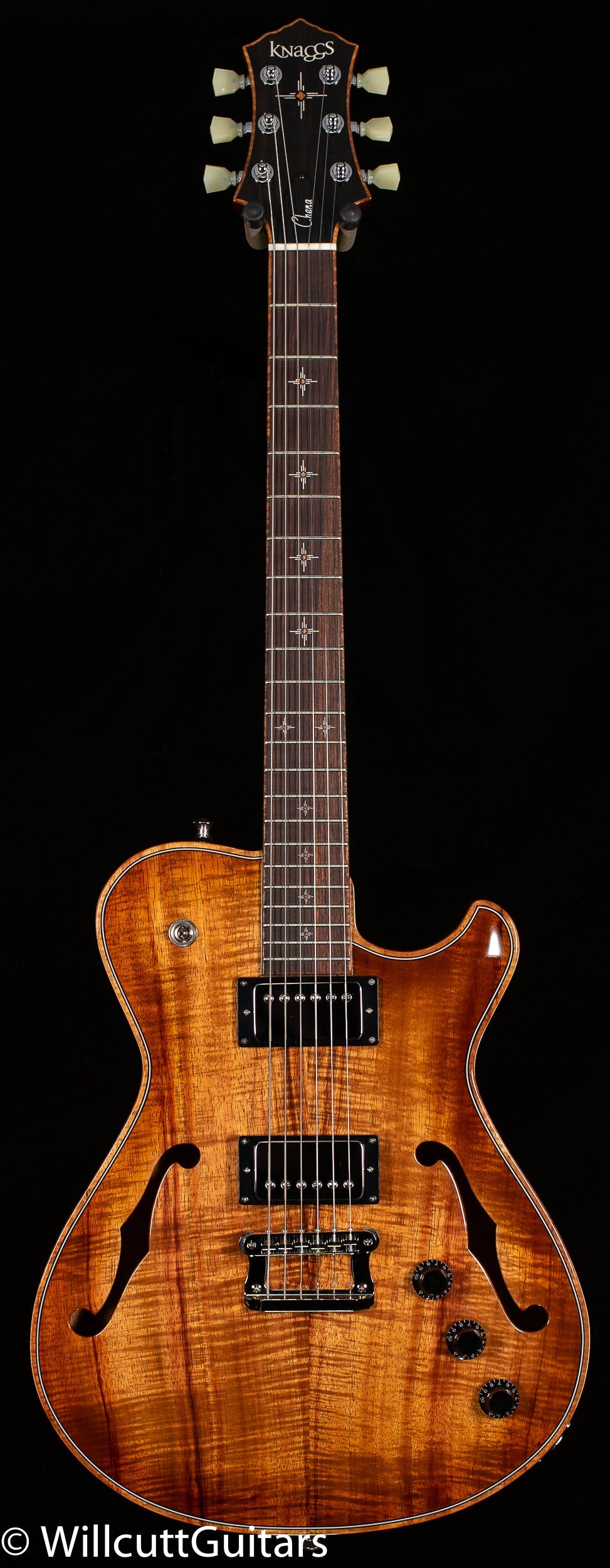 Knaggs Influence Chena Koa Burst T1 Koa Top (355)