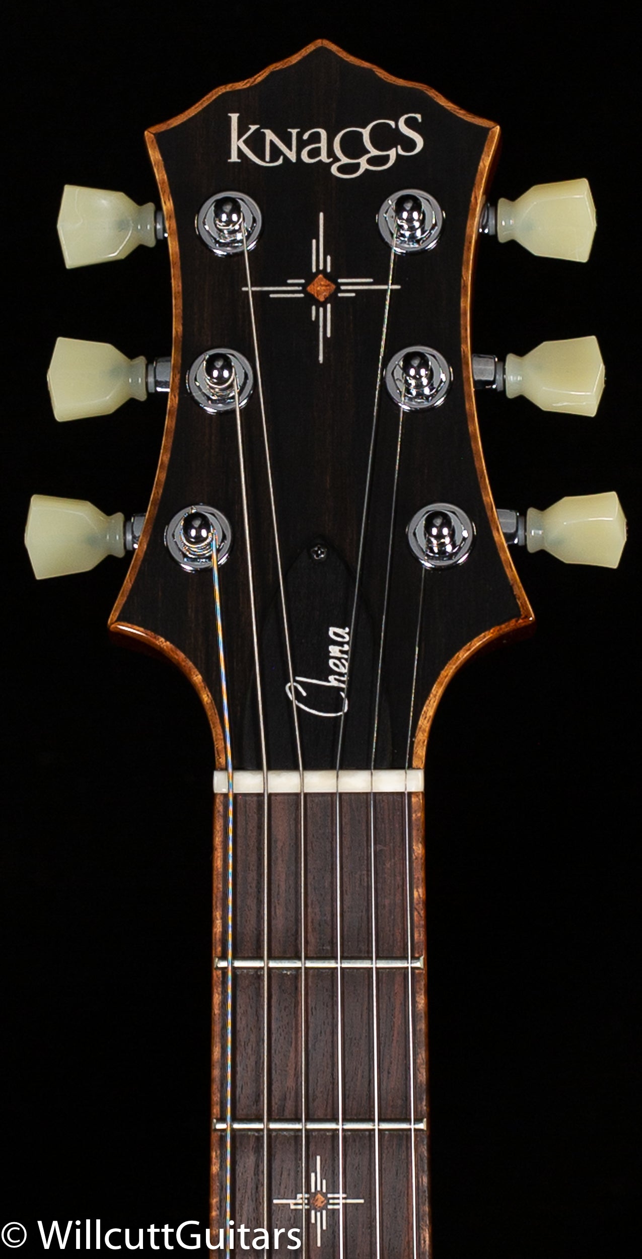 Knaggs Influence Chena Koa Burst T1 Koa Top (355)